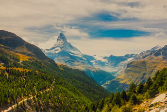Wallis - Blick auf das Matterhorn